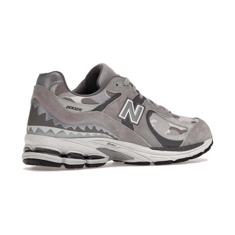 New Balance 2002R BAPE Grey - Image 10