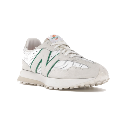Alternative view of New Balance 327 Casablanca Green Logo