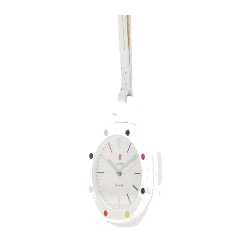 Alternative view of Swatch x Audemars Piguet AP Bioceramic Royal Pop Huit Blanc SSX03W100N