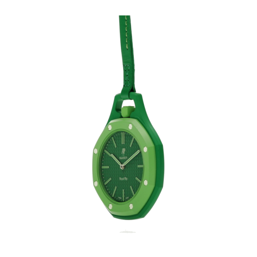 Alternative view of Swatch x Audemars Piguet AP Bioceramic Royal Pop Green Eight SSX03G100N