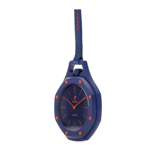 Alternative view of Swatch x Audemars Piguet AP Bioceramic Royal Pop Orenji Hachi SSX03L103N