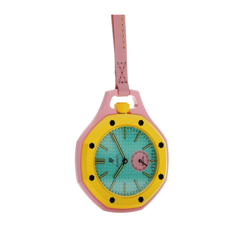 Swatch x Audemars Piguet AP Bioceramic Royal Pop Savonnette Otg Roz SSX03J100N - Image 10