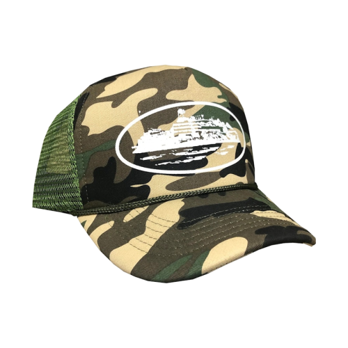 Corteiz Alcatraz Trucker Hat Camo