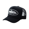 Corteiz Alcatraz Trucker Hat Black