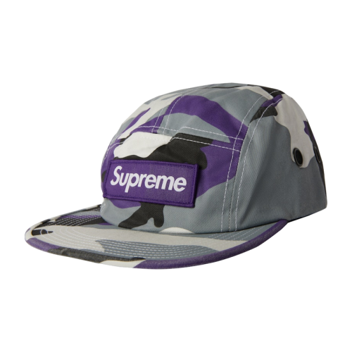 Supreme Camo Camp Cap Purple Camo