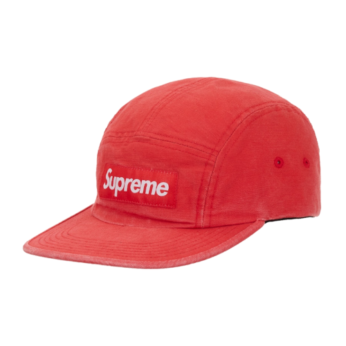 Supreme Canvas Camp Cap Red