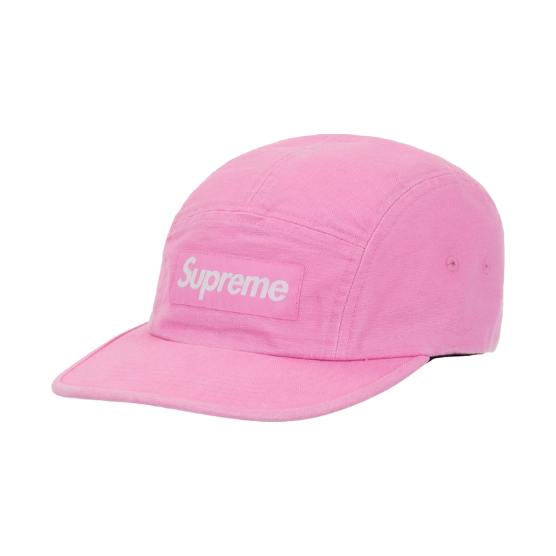 Supreme Canvas Camp Cap Pink