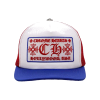 Chrome Hearts Trucker Hat Blue/Red/White