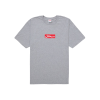Supreme Arabic Box Logo Tee Heather Grey
