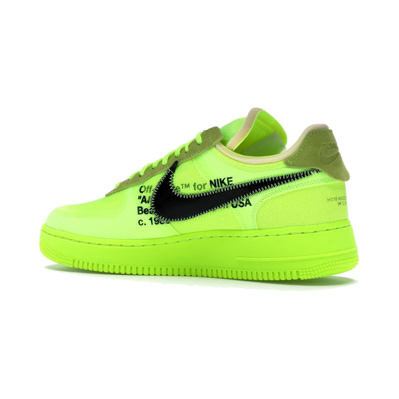 Nike Air Force 1 Low Off-White Volt - Image 6