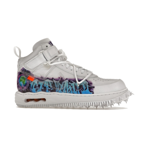 Nike Air Force 1 Mid Off-White Graffiti White