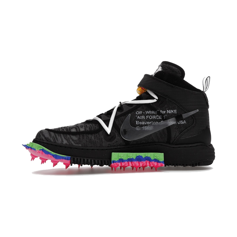 Nike Air Force 1 Mid Off-White Black - Image 5