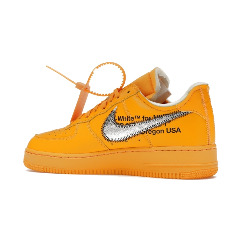 Nike Air Force 1 Low Off-White ICA University Gold - Image 6
