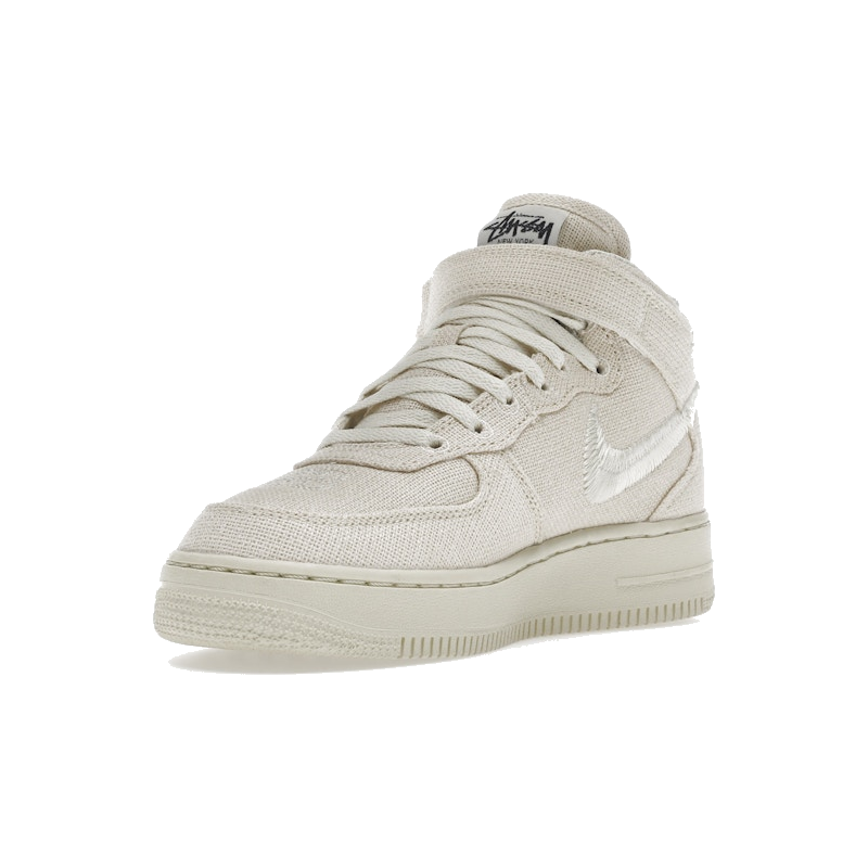 Nike Air Force 1 Mid Stussy Fossil - Image 4