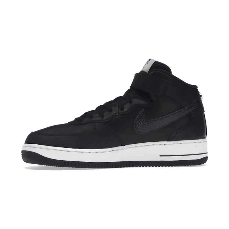 Nike Air Force 1 Mid Stussy Black White - Image 5