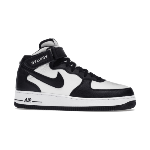 Nike Air Force 1 Mid Stussy Light Bone Black
