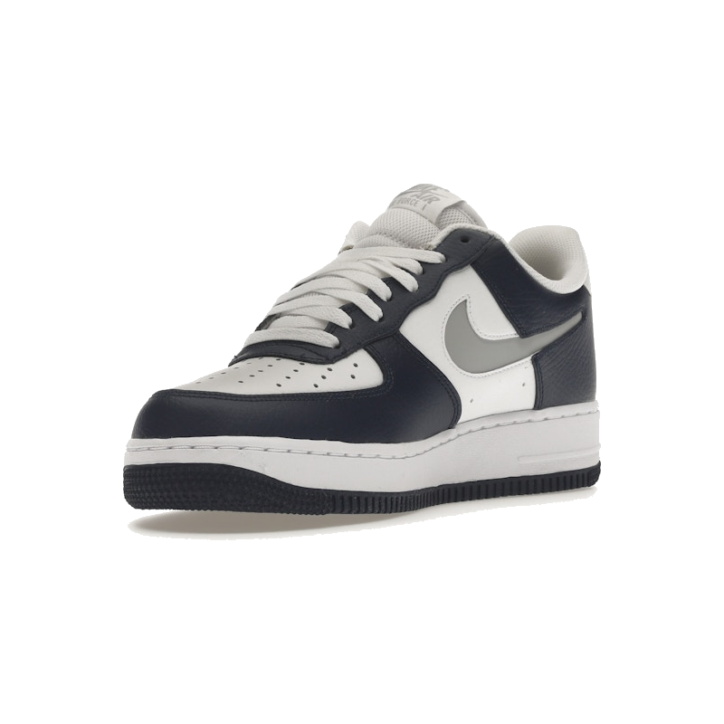 Nike Air Force 1 Low White Navy Grey - Image 4