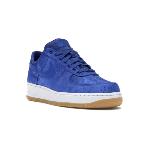Alternative view of Nike Air Force 1 Low CLOT Blue Silk
