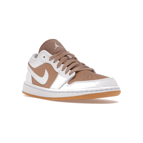 Alternative view of Air Jordan 1 Low Gum White