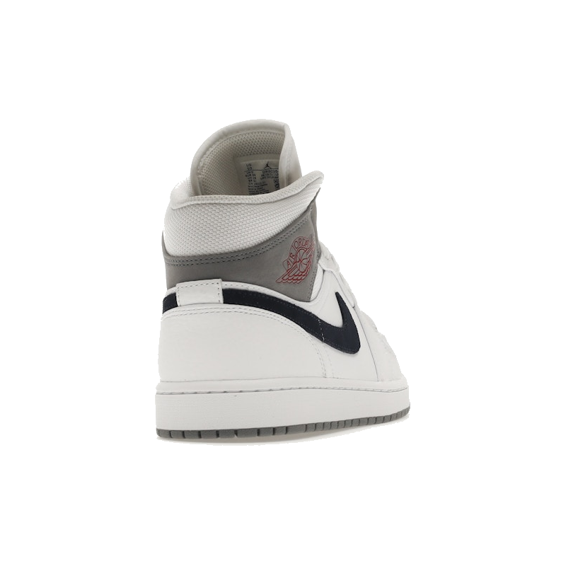 Air Jordan 1 Mid Paris White - Image 9