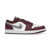 Air Jordan 1 Low White Bordeaux