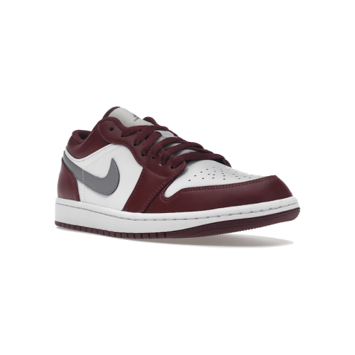 Alternative view of Air Jordan 1 Low White Bordeaux