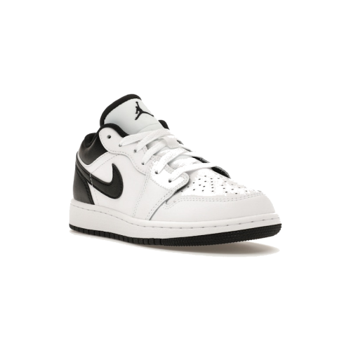 Alternative view of Air Jordan 1 Low White Black