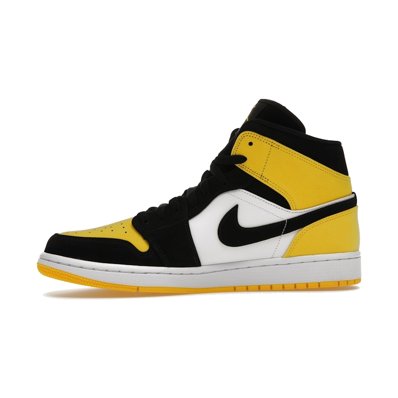 Air Jordan 1 Mid Yellow Toe Black - Image 5