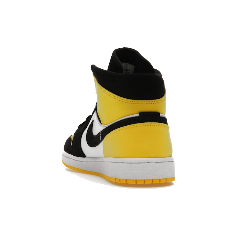 Air Jordan 1 Mid Yellow Toe Black - Image 7