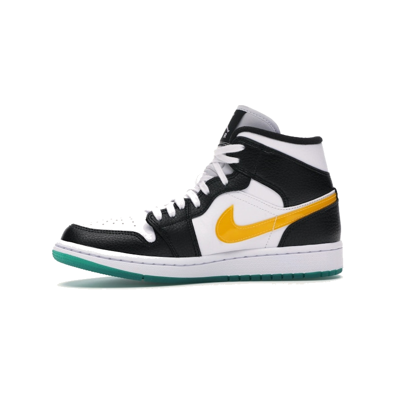 Air Jordan 1 Mid Alternate Swooshes Red Yellow - Image 5