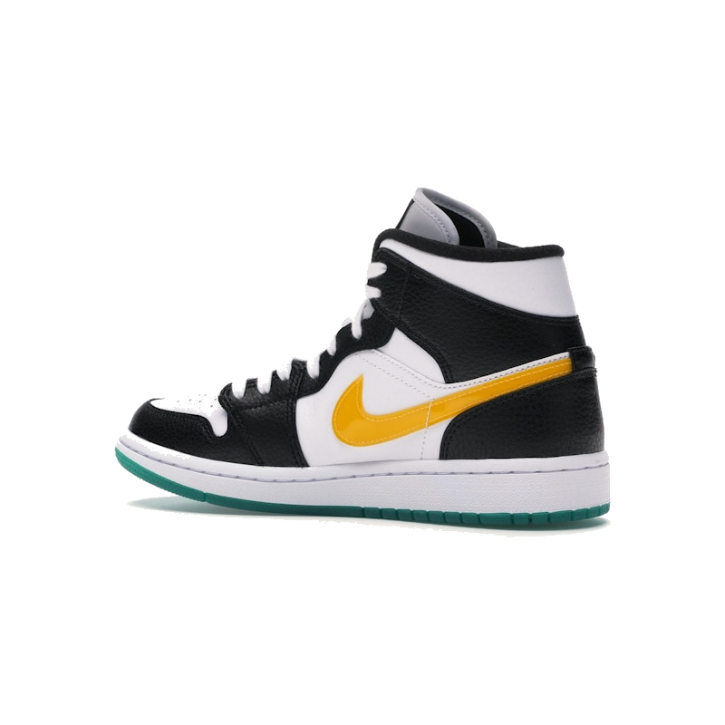 Air Jordan 1 Mid Alternate Swooshes Red Yellow - Image 6