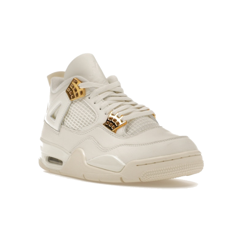 Alternative view of Air Jordan 4 Retro Metallic Gold