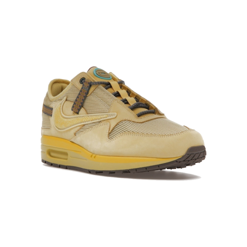 Alternative view of Nike Air Max 1 Travis Scott Cactus Jack Saturn Gold