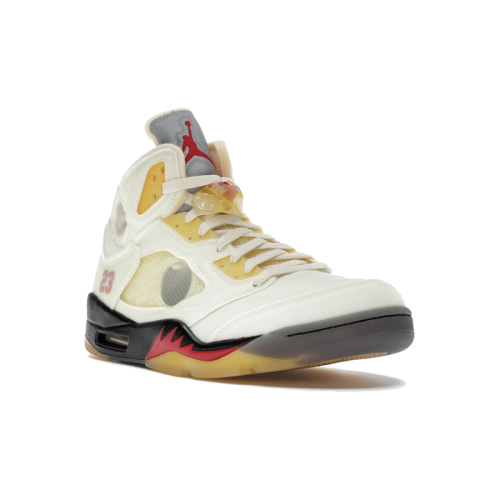 Alternative view of Air Jordan 5 Retro Off-White Sail