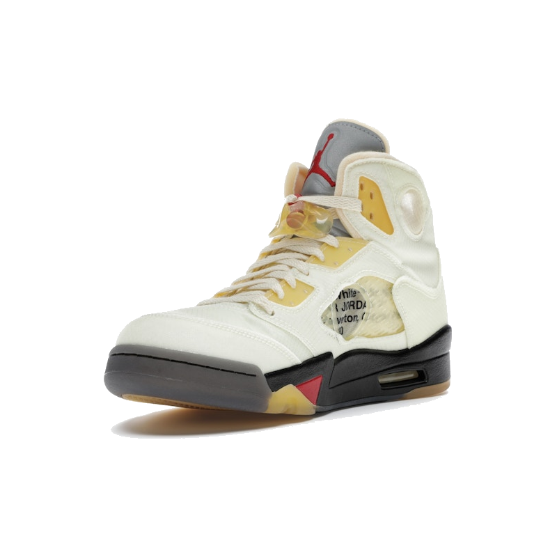 Air Jordan 5 Retro Off-White Sail - Image 4