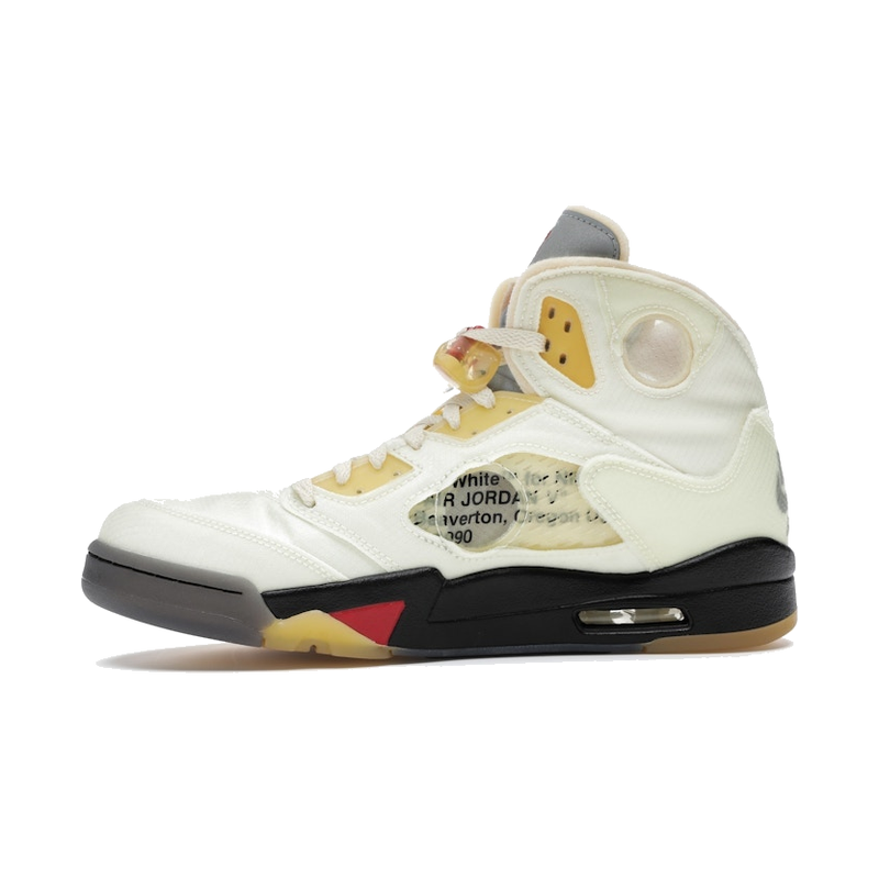 Air Jordan 5 Retro Off-White Sail - Image 5