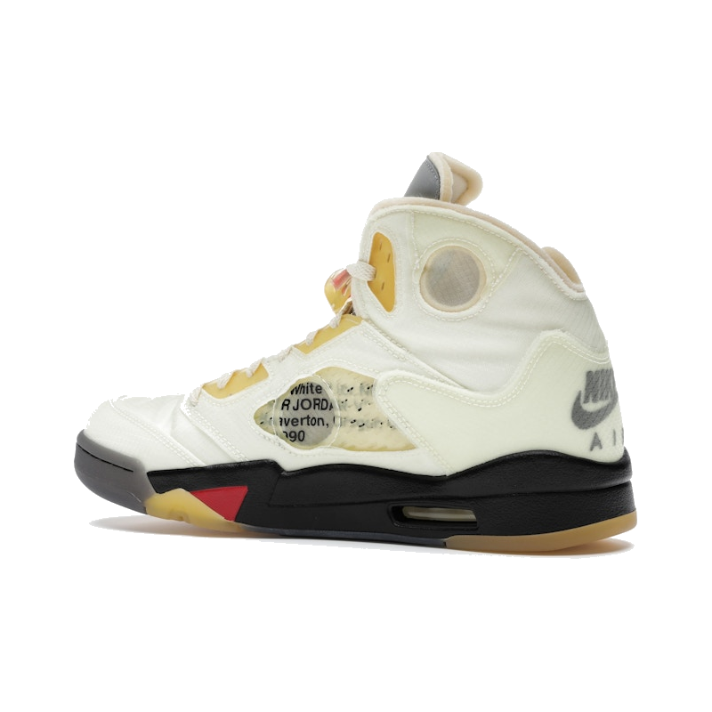 Air Jordan 5 Retro Off-White Sail - Image 6