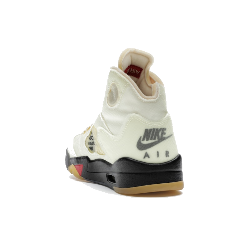 Air Jordan 5 Retro Off-White Sail - Image 7