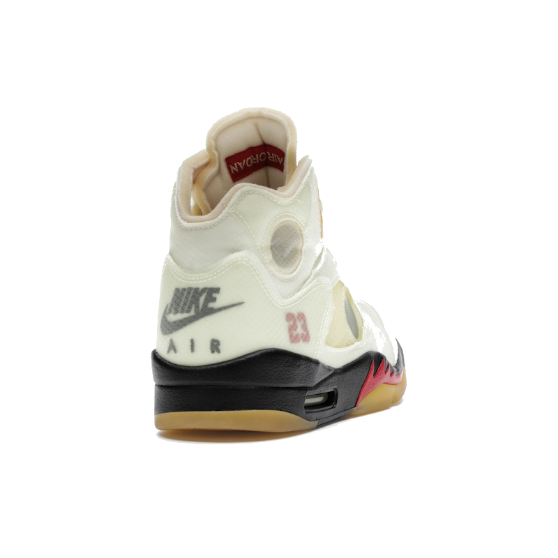 Air Jordan 5 Retro Off-White Sail - Image 9