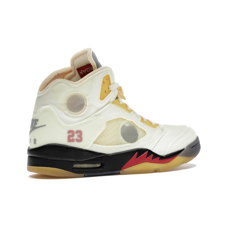 Air Jordan 5 Retro Off-White Sail - Image 10