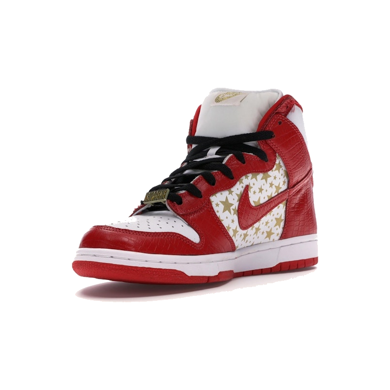 Nike Dunk High Pro SB Supreme Red Stars - Image 4