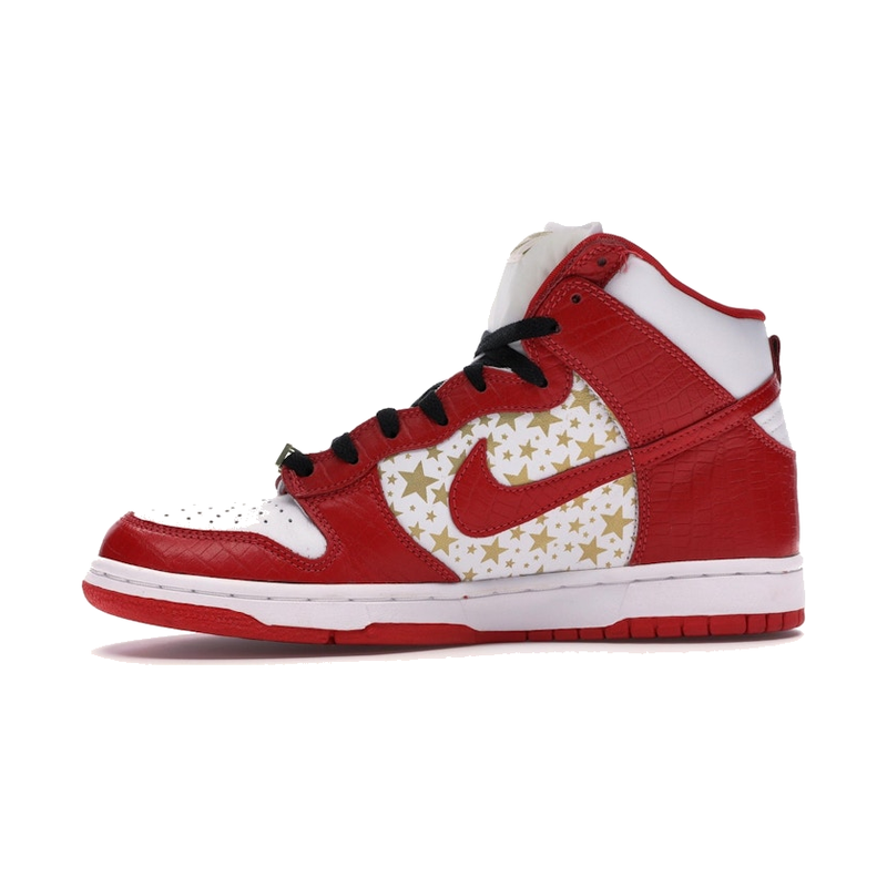 Nike Dunk High Pro SB Supreme Red Stars - Image 5