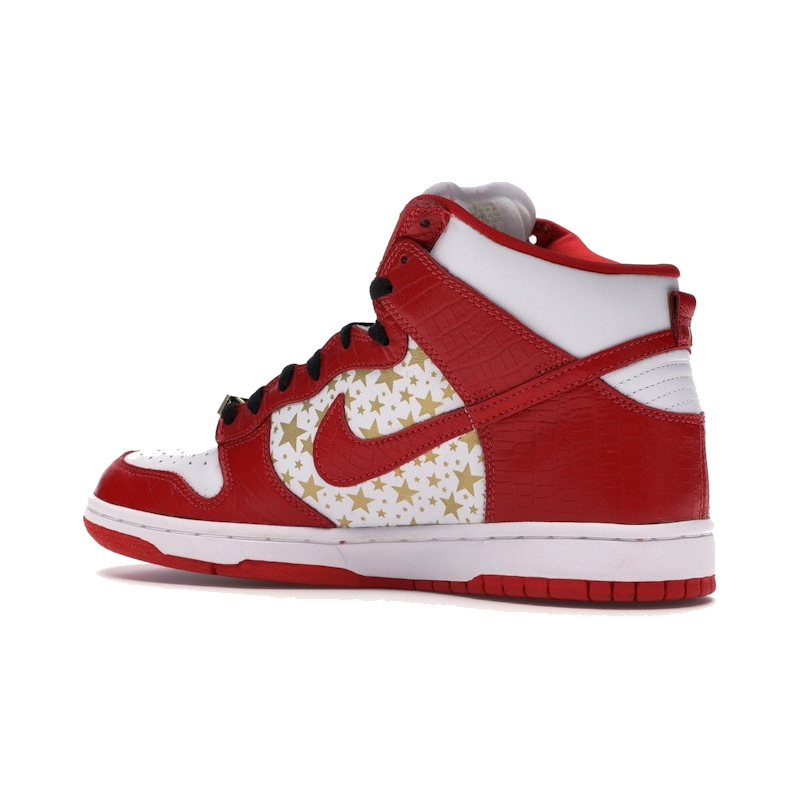 Nike Dunk High Pro SB Supreme Red Stars - Image 6