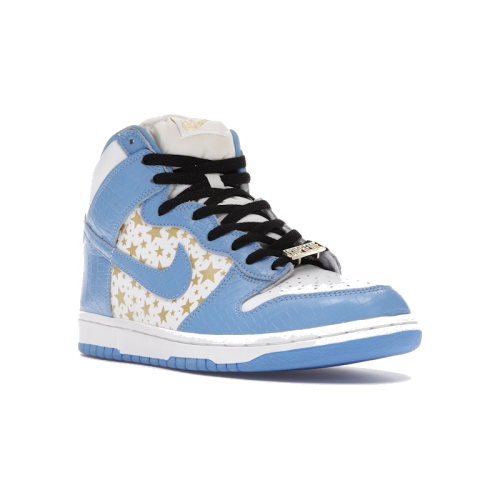 Alternative view of Nike Dunk High Pro SB Supreme Blue Stars