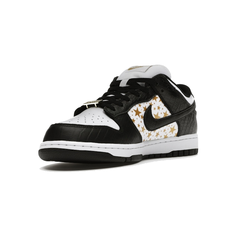 Nike SB Dunk Low Supreme Stars Black 2021 - Image 4