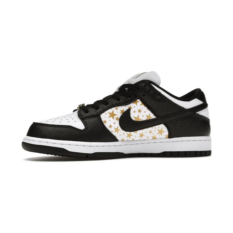 Nike SB Dunk Low Supreme Stars Black 2021 - Image 5