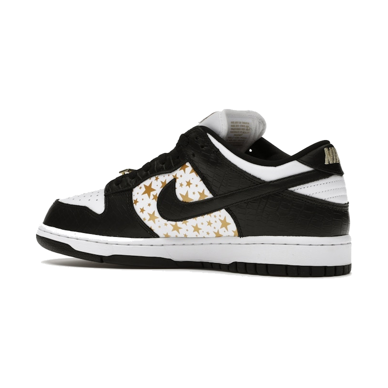 Nike SB Dunk Low Supreme Stars Black 2021 - Image 6