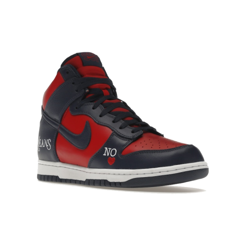 Alternative view of Nike SB Dunk High Supreme By Any Means Navy