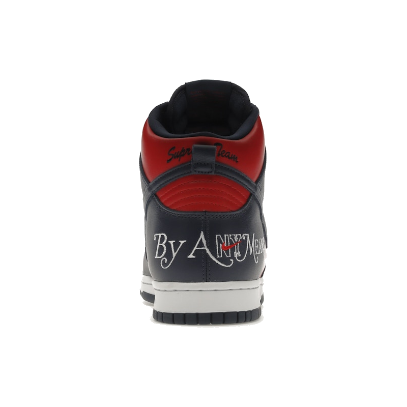 Nike SB Dunk High Supreme By Any Means Navy - Image 8