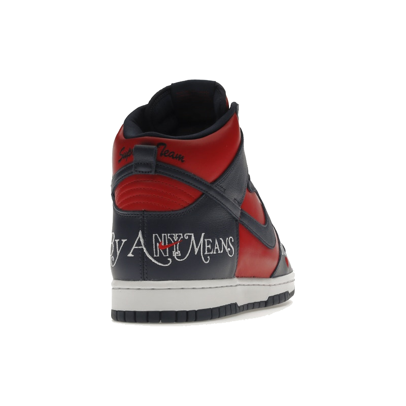 Nike SB Dunk High Supreme By Any Means Navy - Image 9
